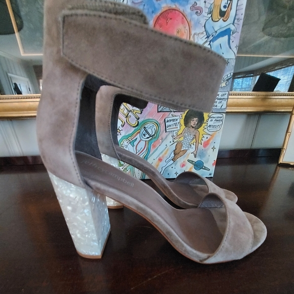 Jeffery Campbell Pearl Lindsay Heel, size 8, gently worn - Picture 2 of 5